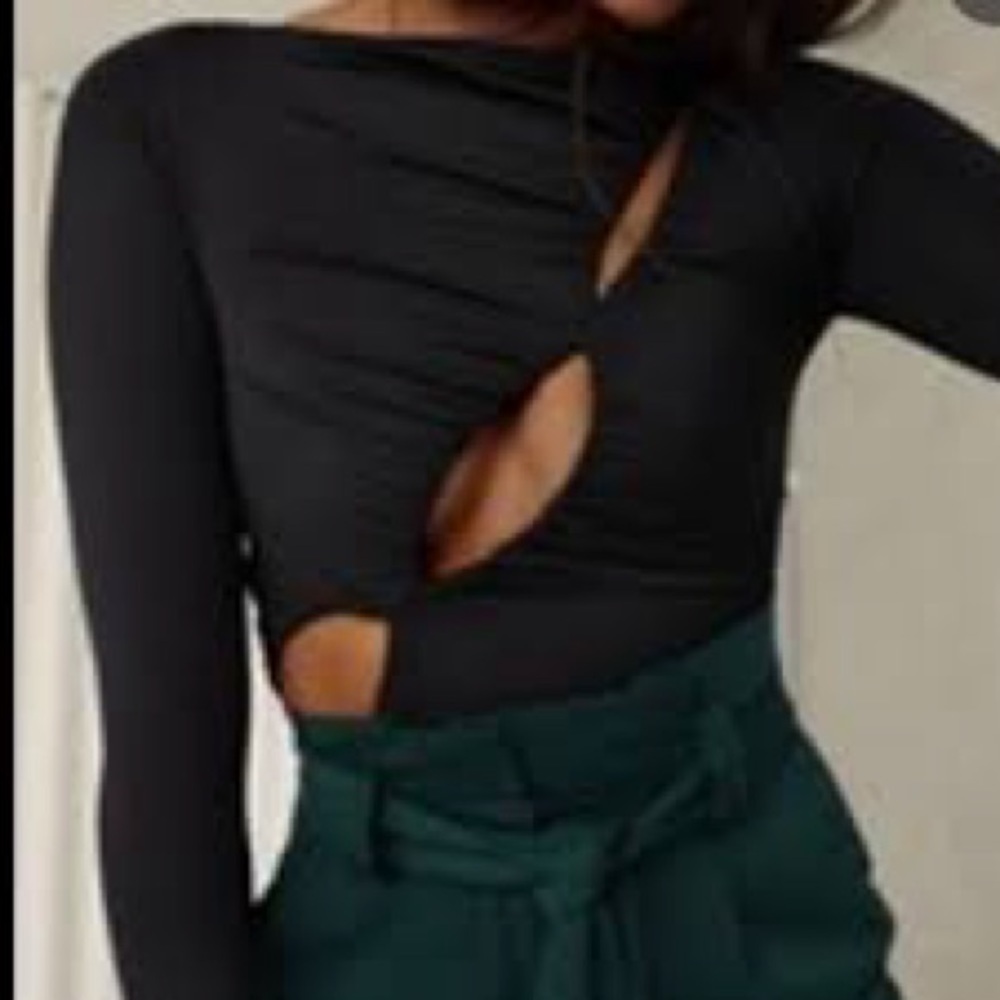 Effie Kats Citta Bodysuit Black